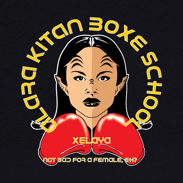 ALARA KITAN BOXE SCHOOL by KARMADESIGNER T-SHIRT SHOP